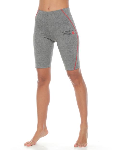 Ciclista Deportivo,  Color Jaspe  Para Mujer