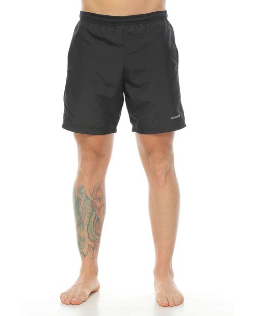 Pantaloneta Deportiva, Color Negro Para Hombre