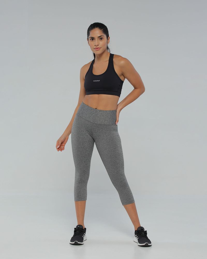 Licra Deportiva, Color Jaspe Para Mujer