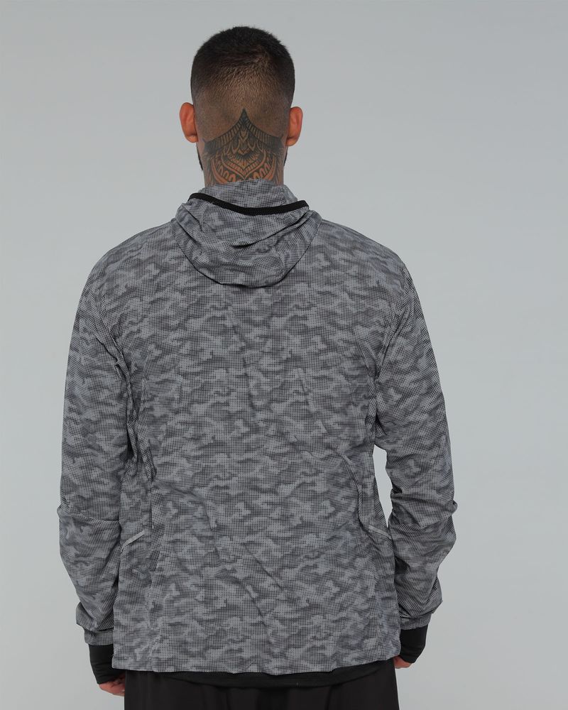 Chaqueta Hombre Tejido Plano, Color Gris Camu Para Hombre