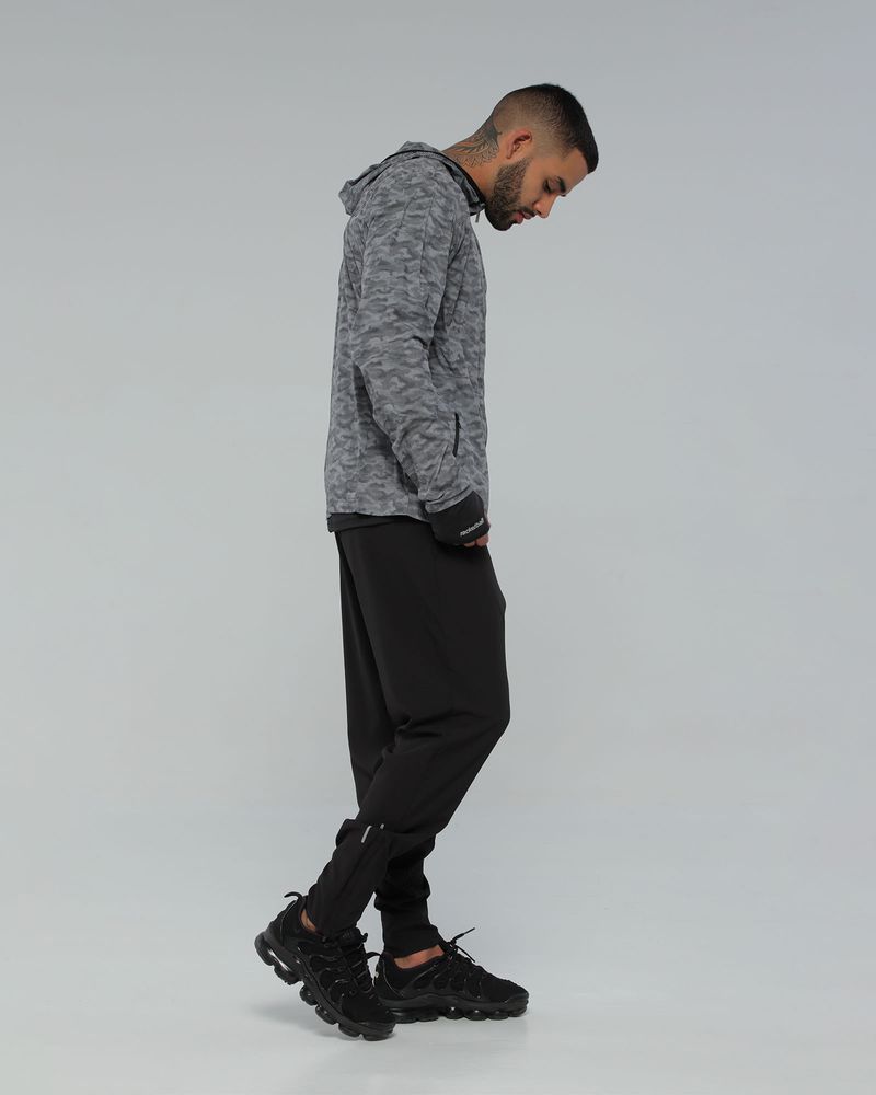 Chaqueta Hombre Tejido Plano, Color Gris Camu Para Hombre