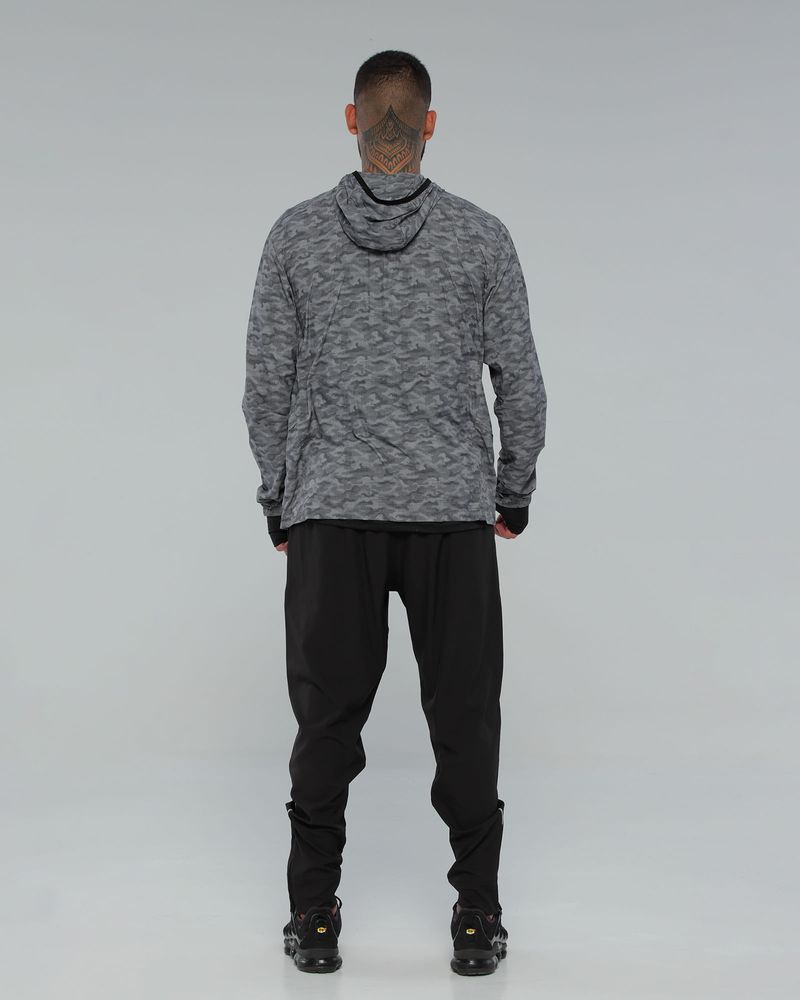 Chaqueta Hombre Tejido Plano, Color Gris Camu Para Hombre