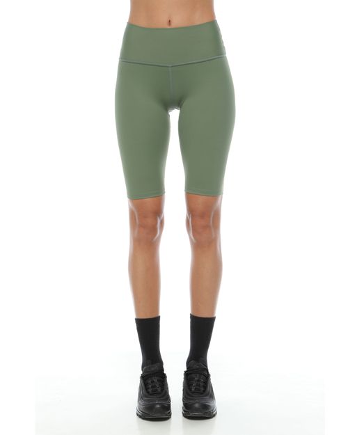 Ciclista Deportivo, Color Verde Oliva Para Mujer
