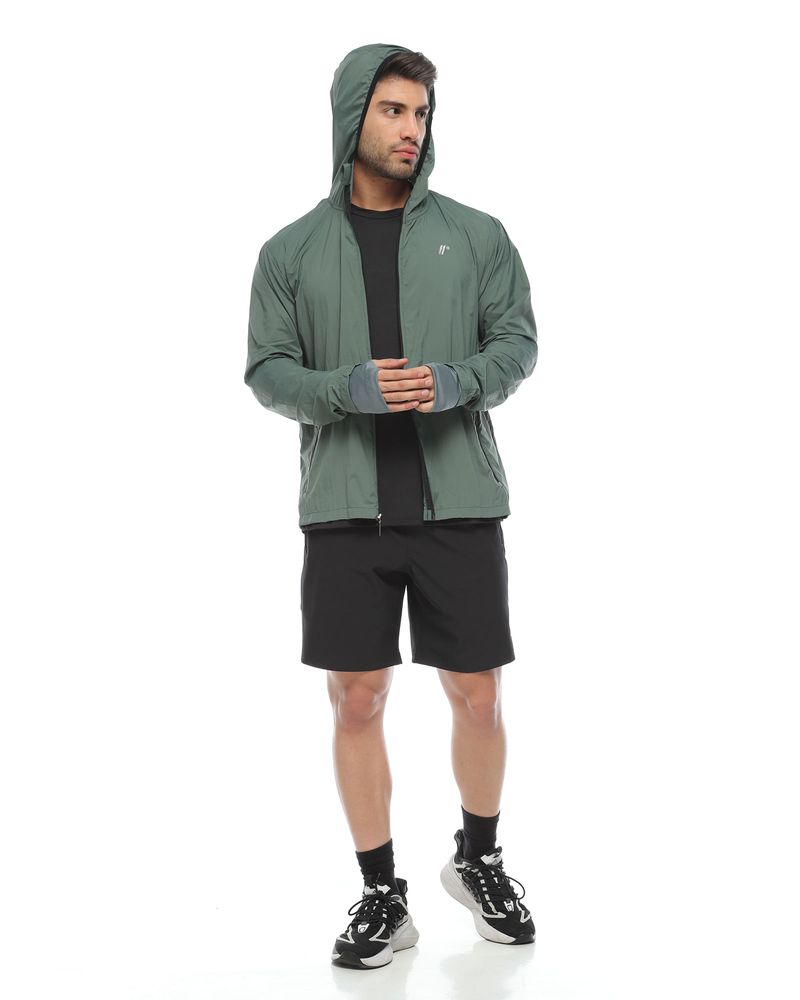 Chaqueta-Hombre-Tejido-Plano-Color-Verde-Laurel-Para-Hombre-