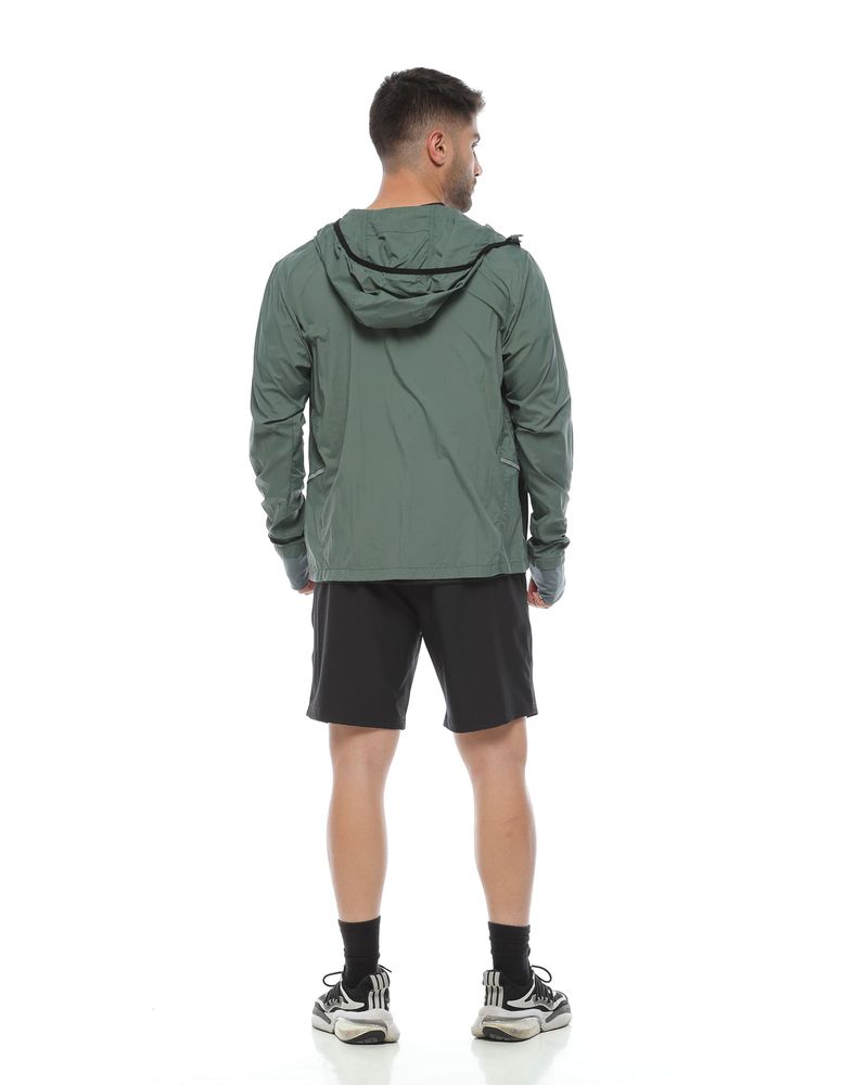 Chaqueta-Hombre-Tejido-Plano-Color-Verde-Laurel-Para-Hombre-