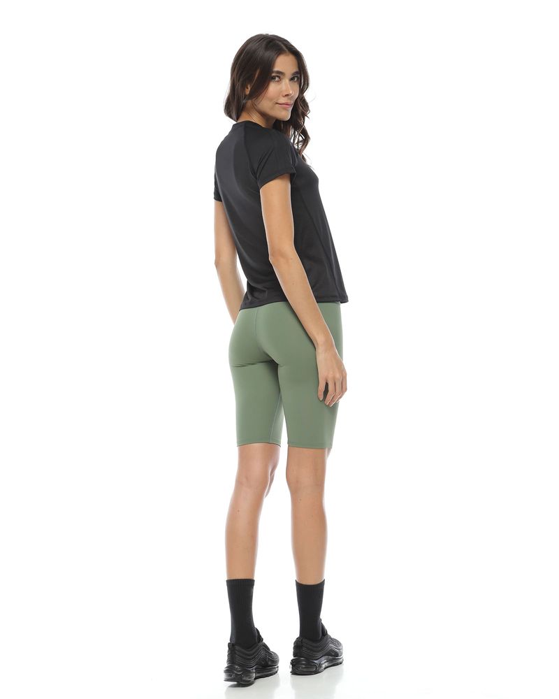 Ciclista-Deportivo-Color-Verde-Oliva-Para-Mujer-