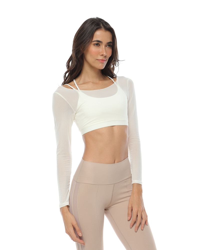 Crop-Top-En-Malla-Color-Marfil-Para-Mujer-