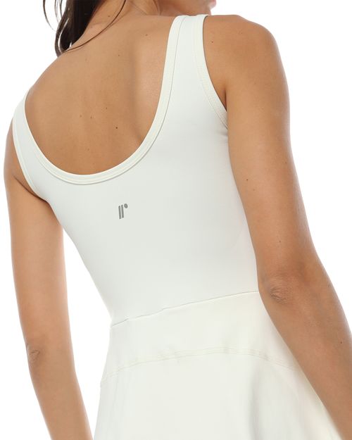 Vestido Deportivo, Color Marfil Para Mujer