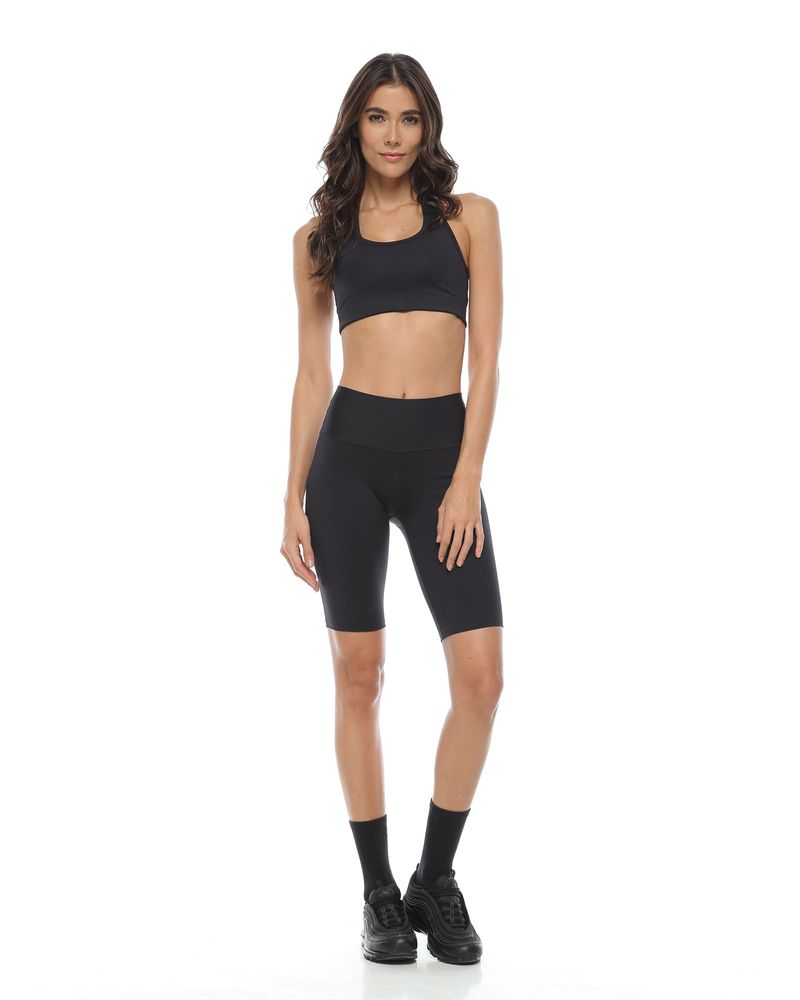 Licra Deportiva, Color Negro Para Mujer