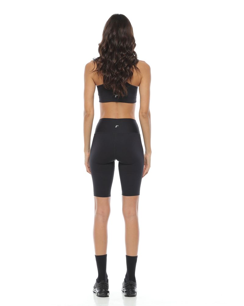 Licra Deportiva, Color Negro Para Mujer