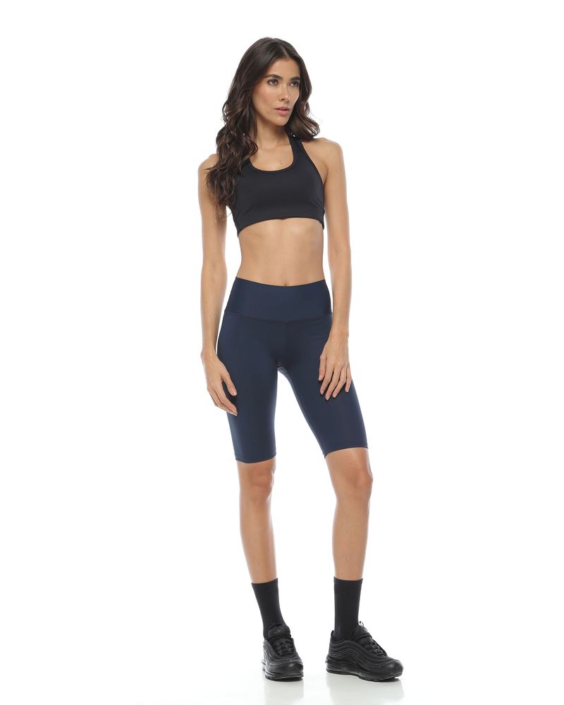Licra Deportiva, Color Azul Oscuro Para Mujer
