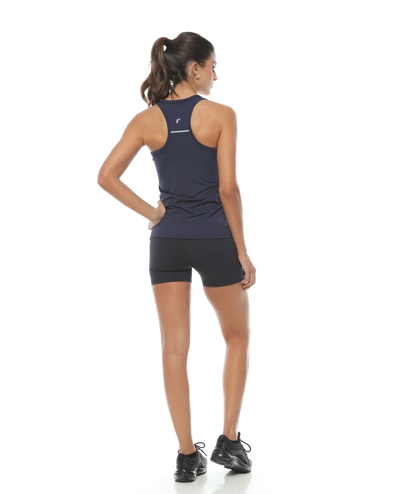 Esqueleto, Color Azul Oscuro Para Mujer