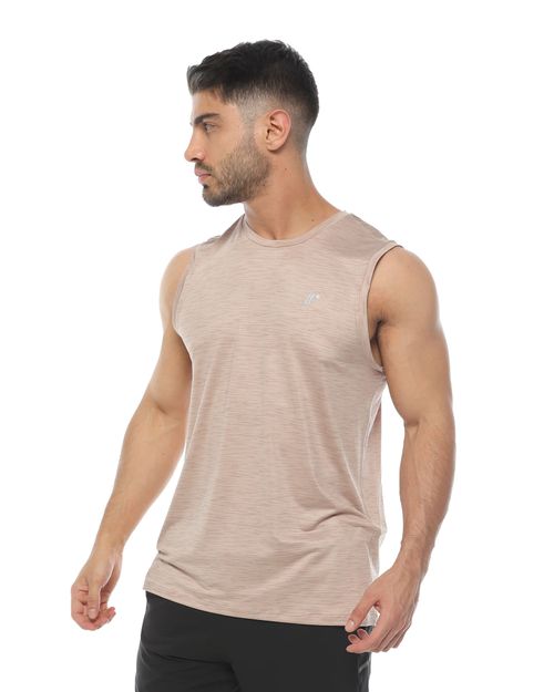 Esqueleto Deportivo, Color Arena Jaspe Para Hombre