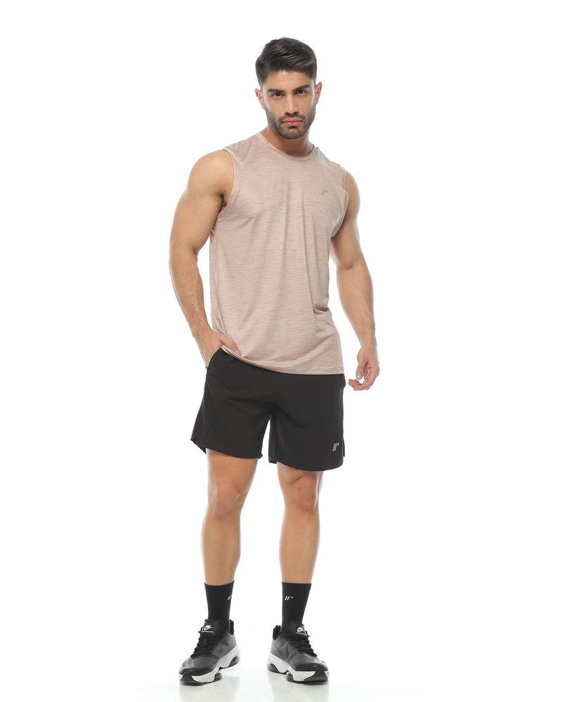 Esqueleto Deportivo, Color Arena Jaspe Para Hombre
