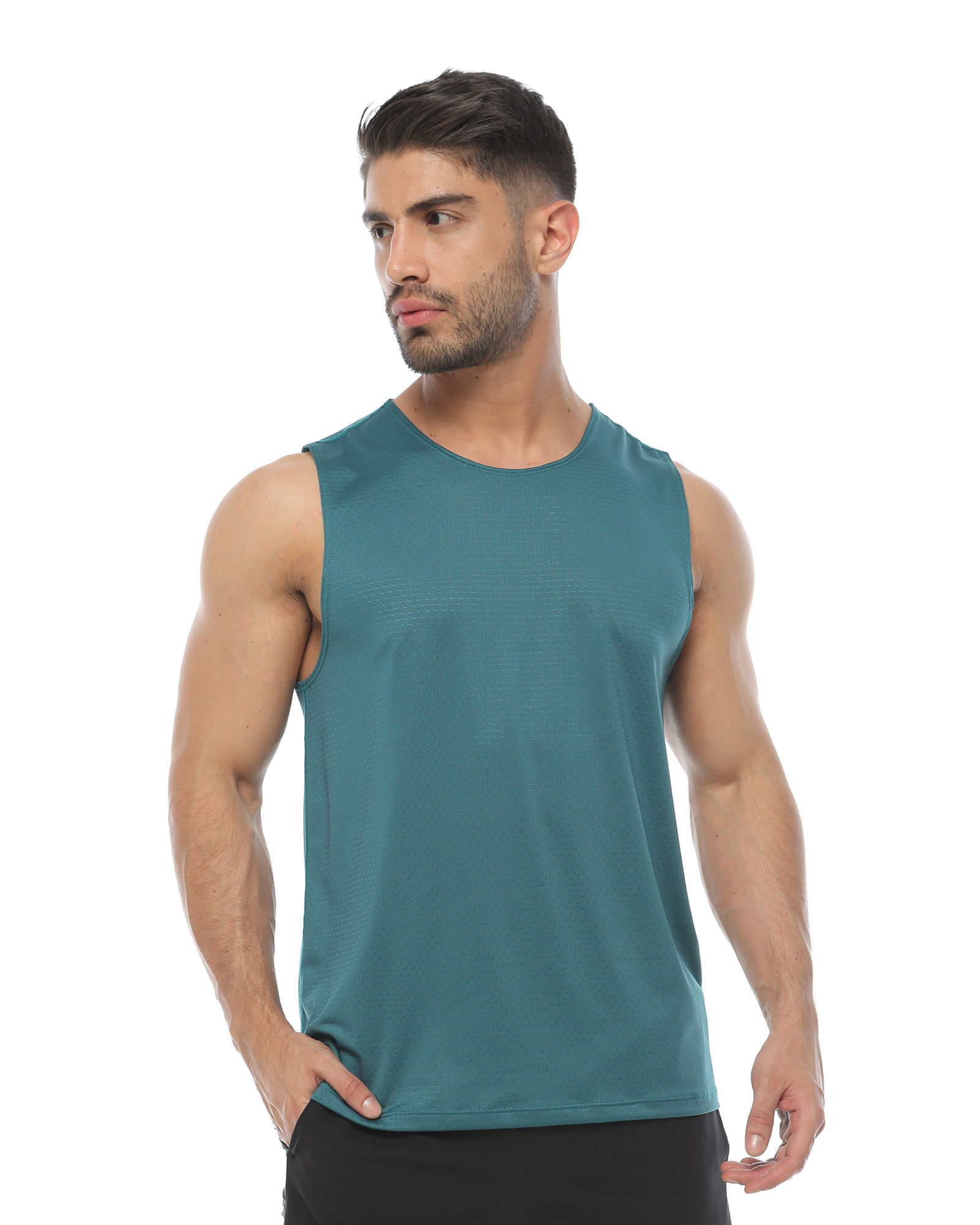 Esqueleto Deportivo, Color Verde Tormenta Para Hombre