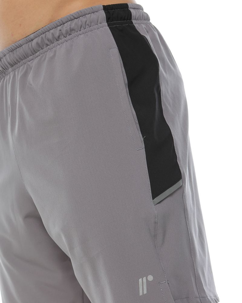 Pantaloneta-Deportiva-Color-Gris-Negro-Para-Hombre-