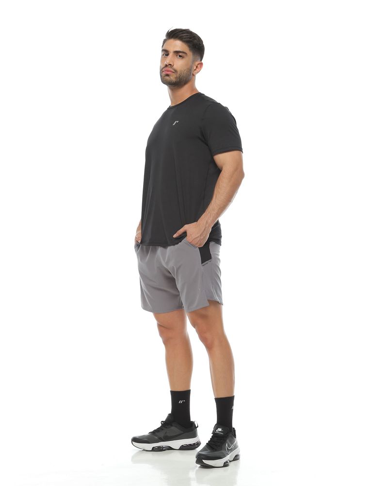 Pantaloneta-Deportiva-Color-Gris-Negro-Para-Hombre-