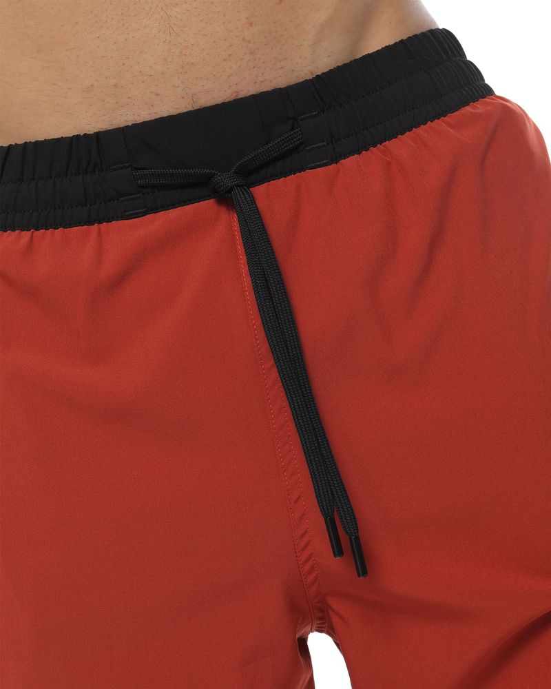Pantaloneta Deportiva, Color Ladrillo Para Hombre