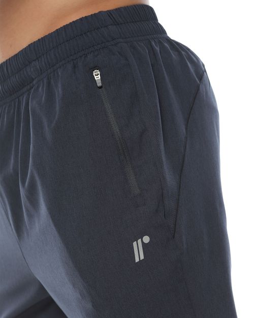 Pantalón Deportivo, Color Gris Oscuro Jaspe Para Hombre