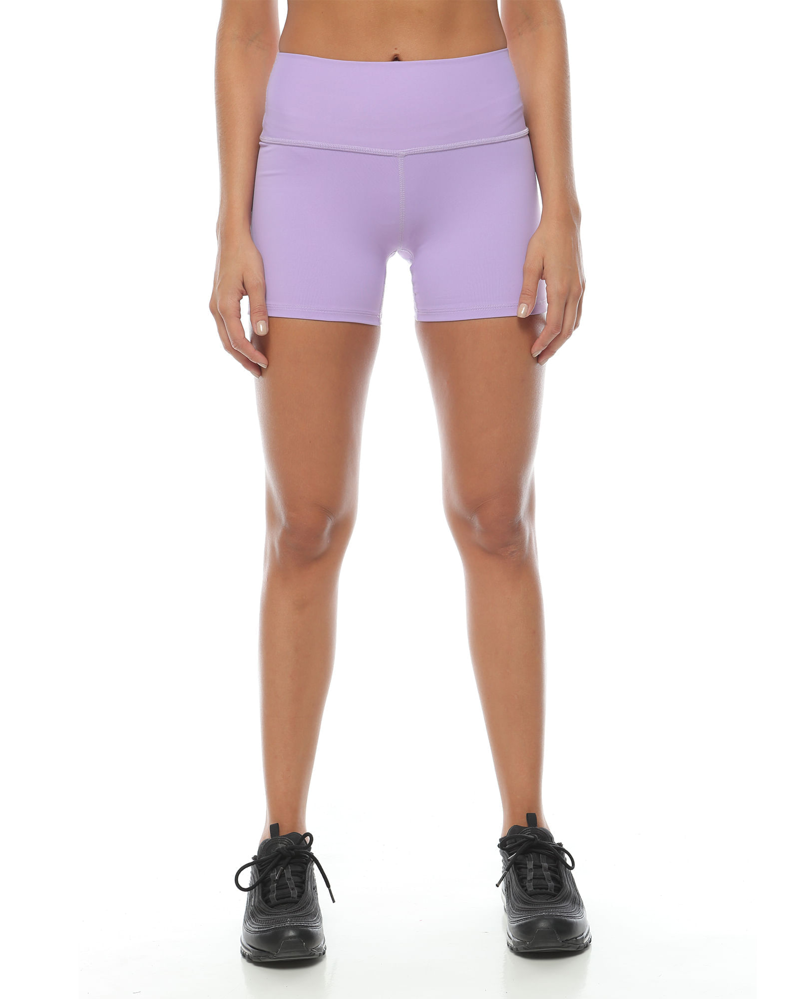 Short Deportivo, Color Lila Para Mujer