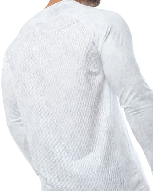 Camibuzo Cuello Redondo, Color Blanco Para Hombre