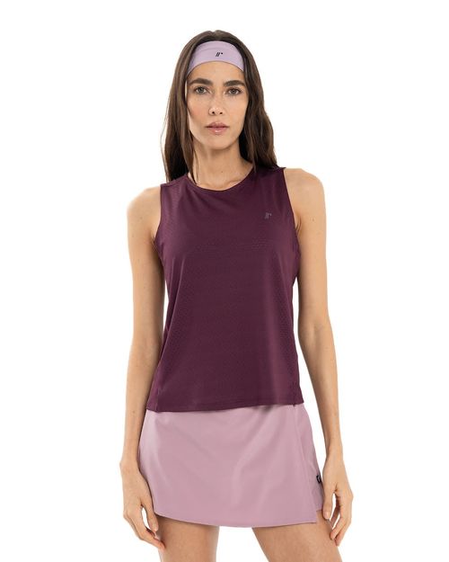 Esqueleto En Malla, Color Uva Para Mujer