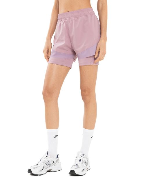 Short Running Deportivo, Color Mora Para Mujer