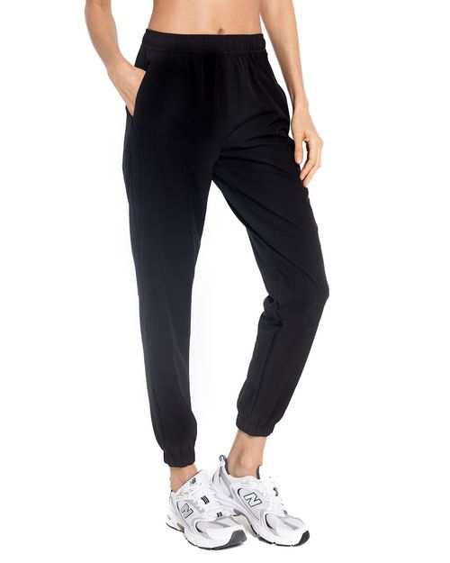 Pantalón Tipo Jogger, Color Negro Para Mujer