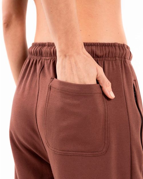 Pantalón Bota Recta, Color Chocolate Para Mujer