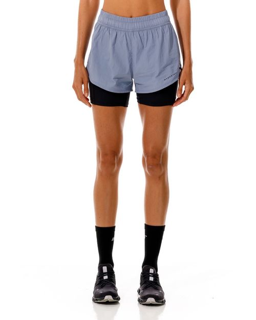 Short Running, Color Azul Para Mujer