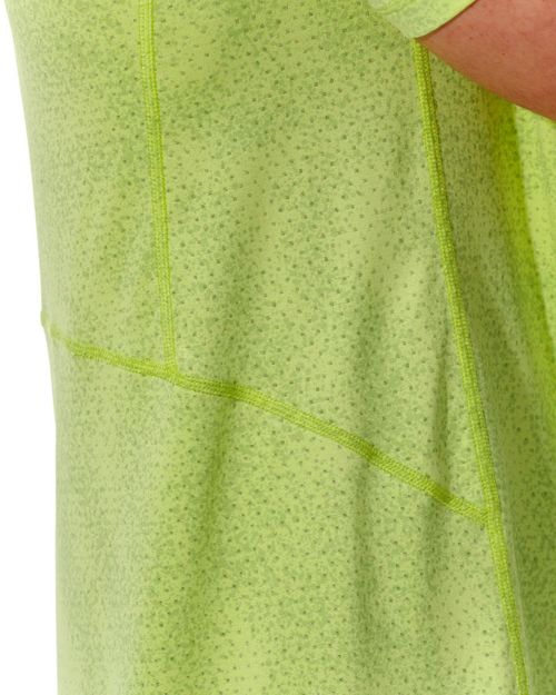 Camiseta Deportiva En Malla, Color Lima Para Hombre