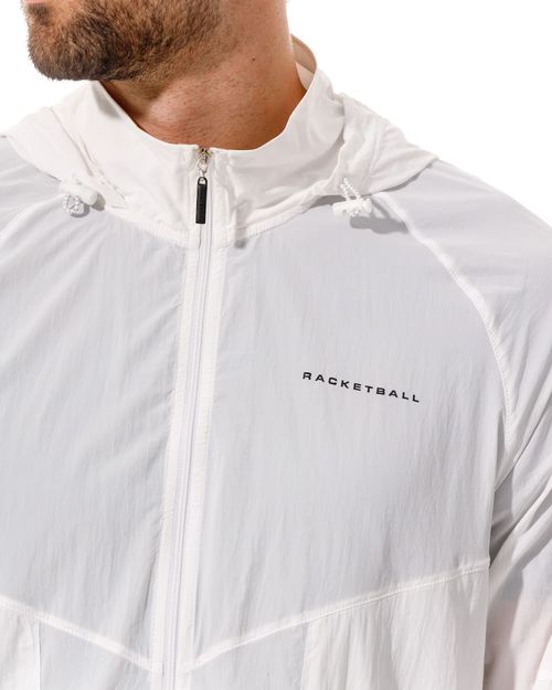 Chaqueta Rompevientos, Color Blanco Para Hombre