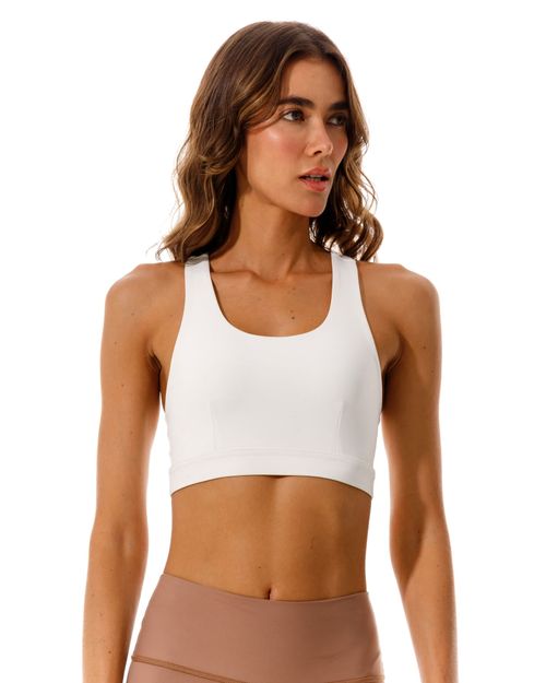 Top Sesgos, Color Blanco Para Mujer