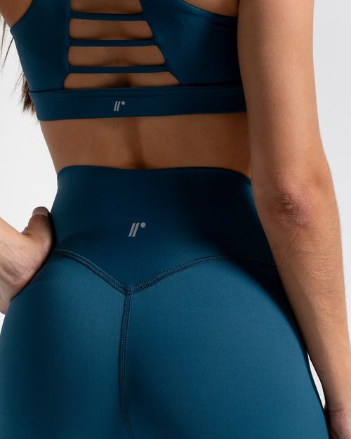 Licra Larga Esencial,  Color Petroleo Para Mujer