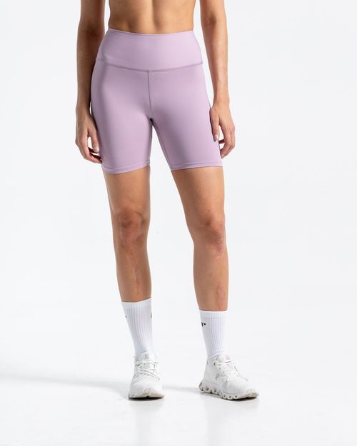 Short Biker Esencial,  Color Mora Para Mujer