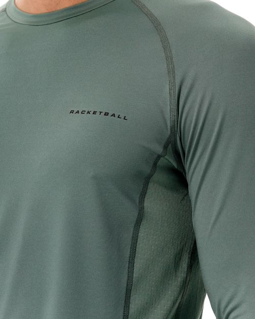 Camibuzo Protección Uv,  Color Verde  Para Hombre