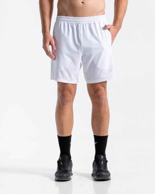 Pantaloneta Deportiva,  Color Blanco Para Hombre