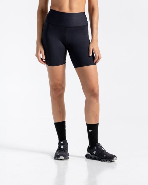 Short Biker Esencial,  Color Negro  Para Mujer