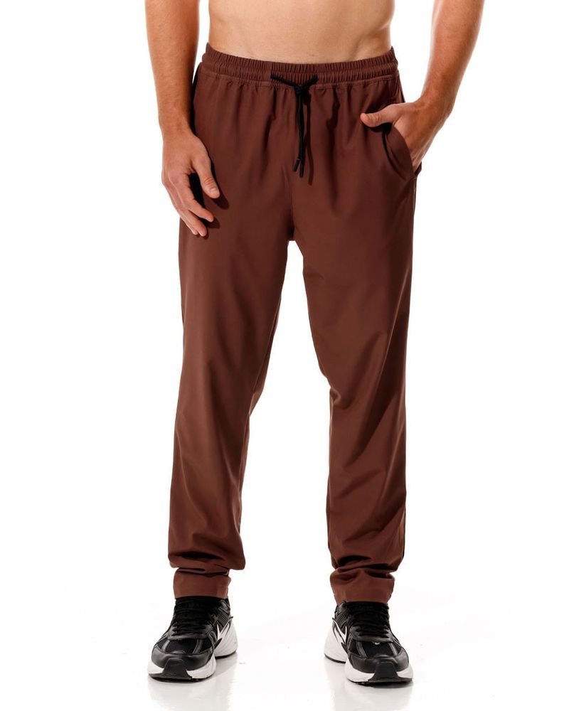 Pantalon-Deportivo--Color-Chocolate--Para-Hombre--