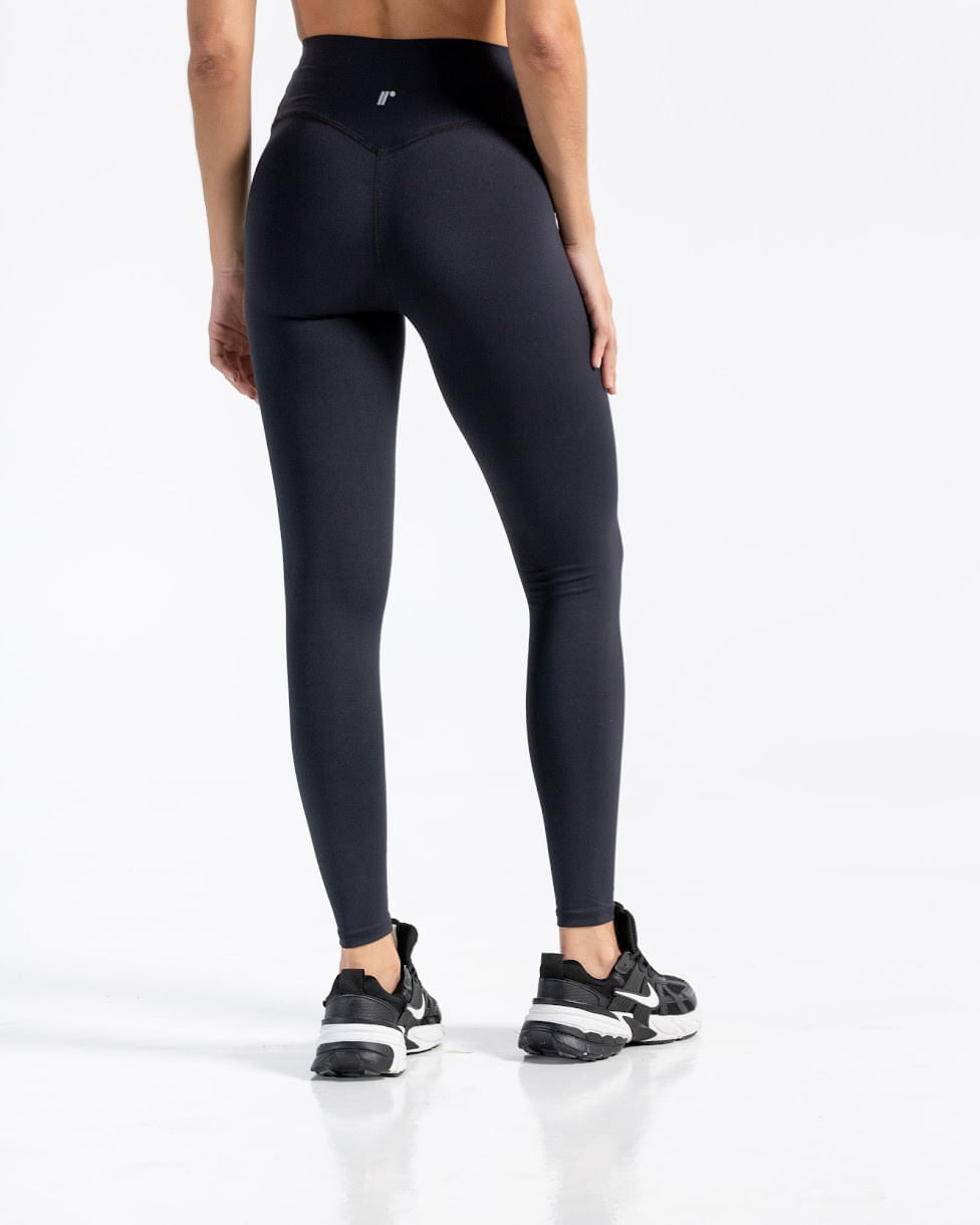 Licra Larga Esencial Negro Mujer Racketball