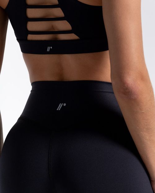 Short Biker Esencial,  Color Negro  Para Mujer