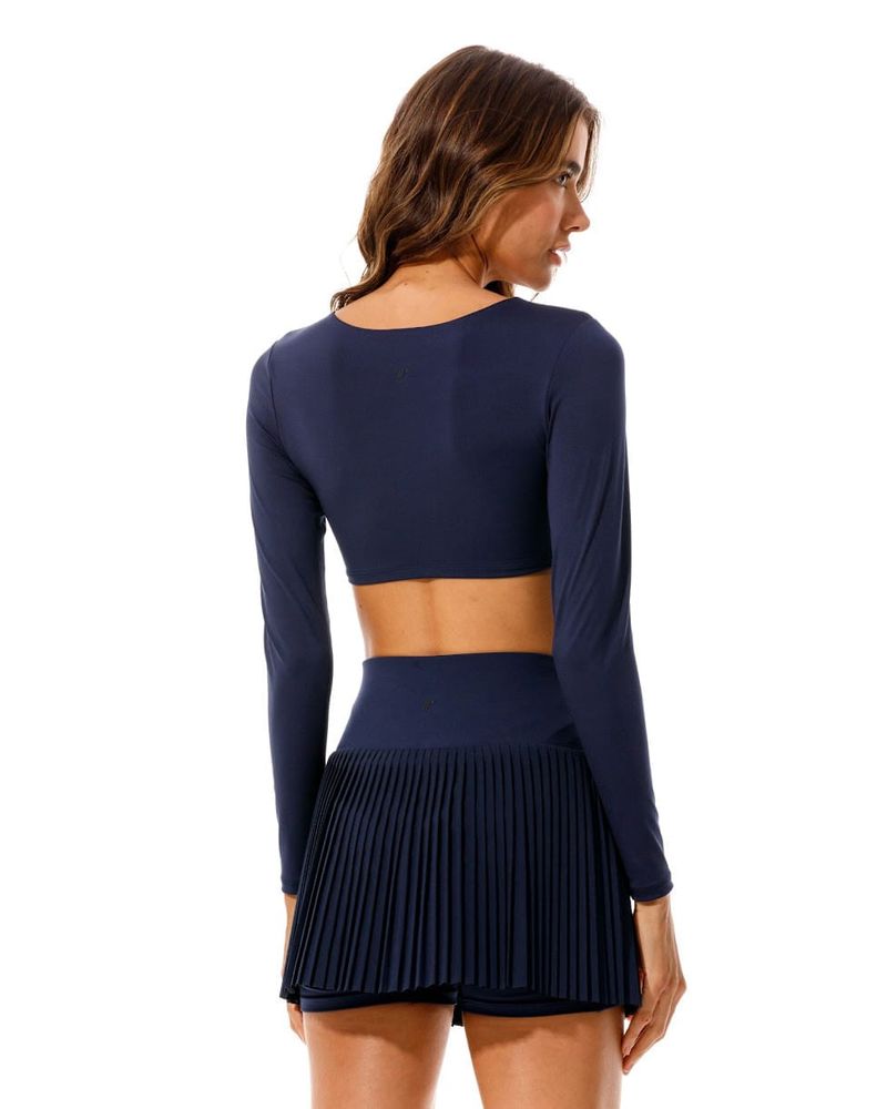Crop-Top-Manga-Larga--Color-Azul-Oscuro--Para-Mujer--