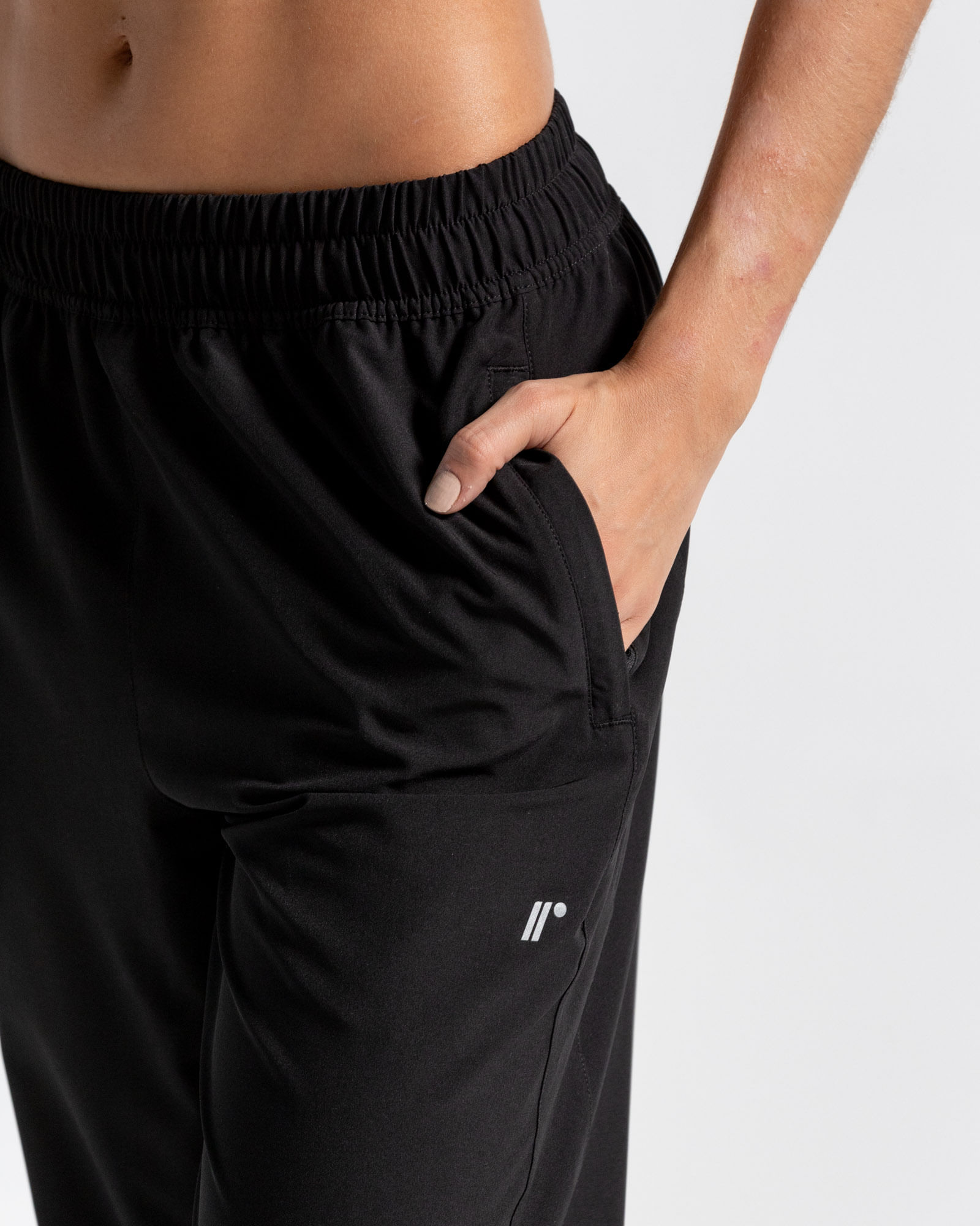 Pantalón Bota Recta,  Color Negro  Para Mujer