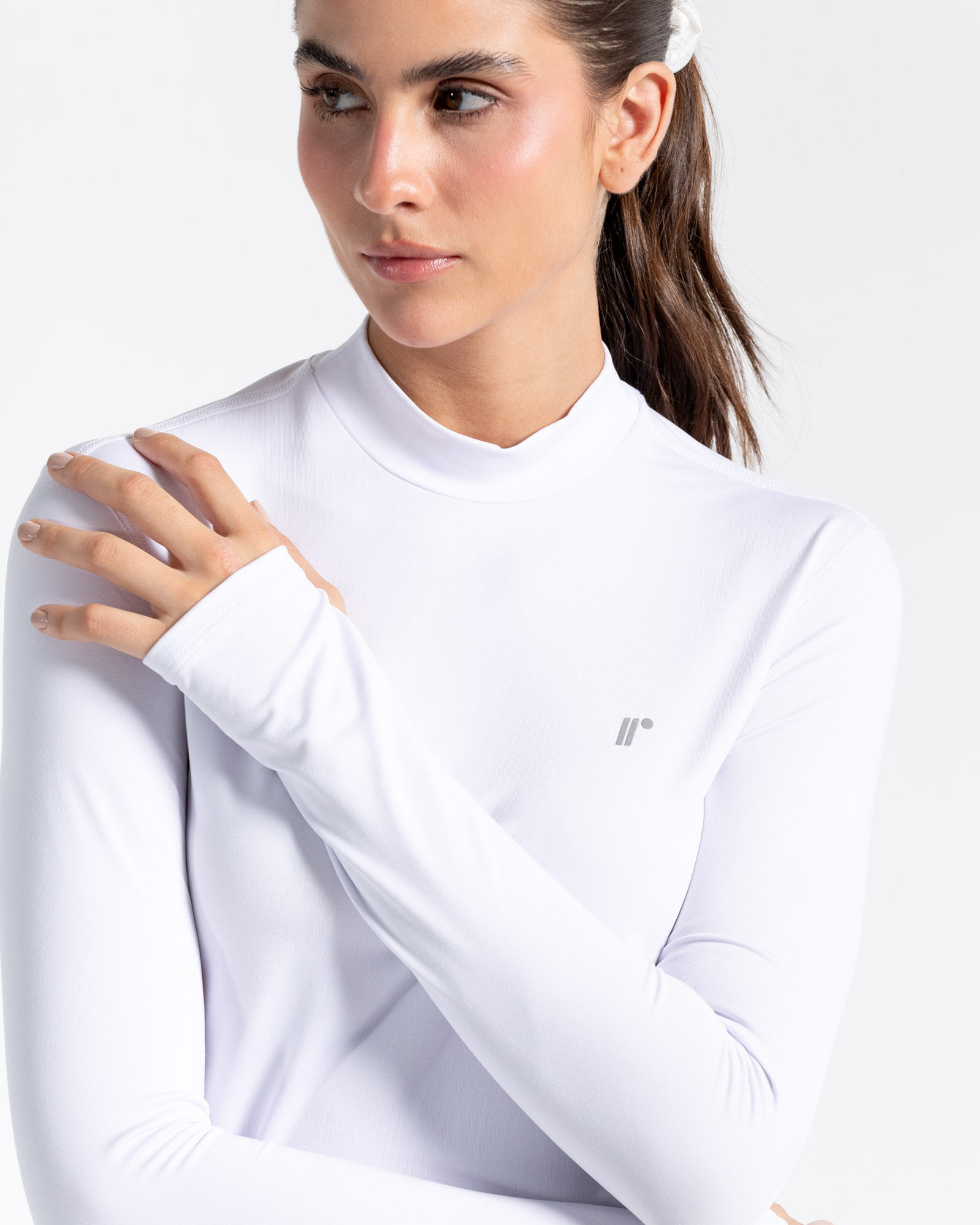 Camibuzo Protección UV,  Color Blanco Para Mujer