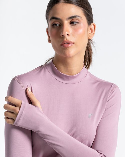 Camibuzo Protección UV,  Color Mora Para Mujer