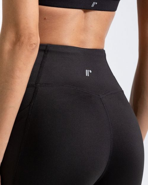 Licra Larga Powernet,  Color Negro  Para Mujer