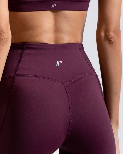 Licra Larga Powernet,  Color Uva  Para Mujer