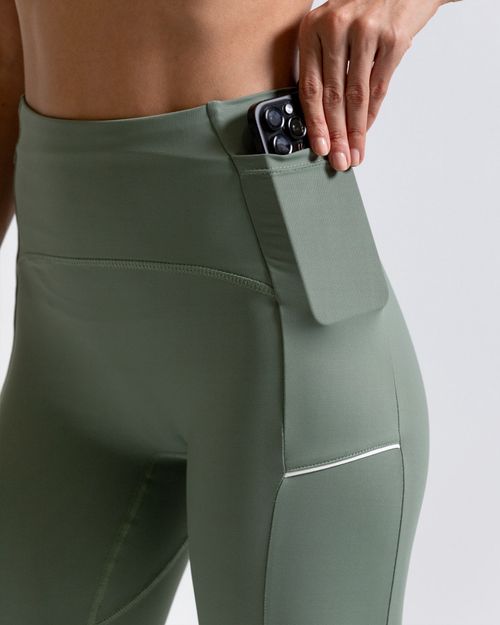 Licra Control De Abdomen,  Color Verde  Para Mujer