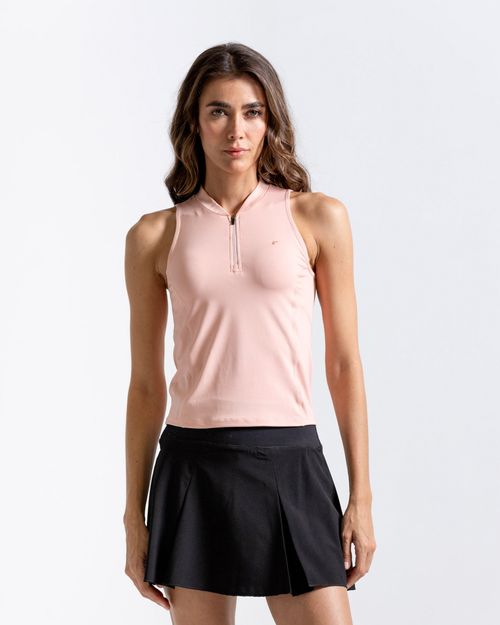 Esqueleto Con Cierre,  Color Coral  Para Mujer