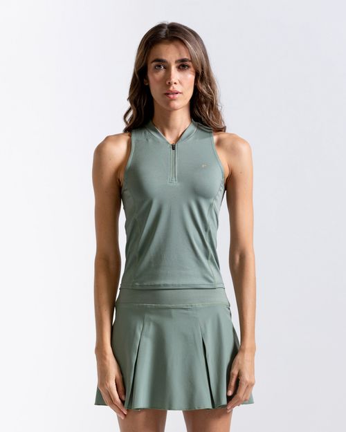 Esqueleto Con Cierre,  Color Verde  Para Mujer